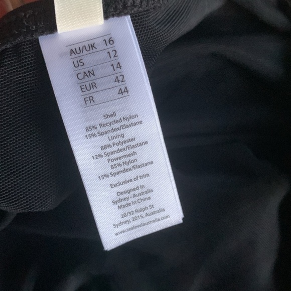 SEA LEVEL Square Neck One-Piece Swimsuit! - Picture 5 of 6